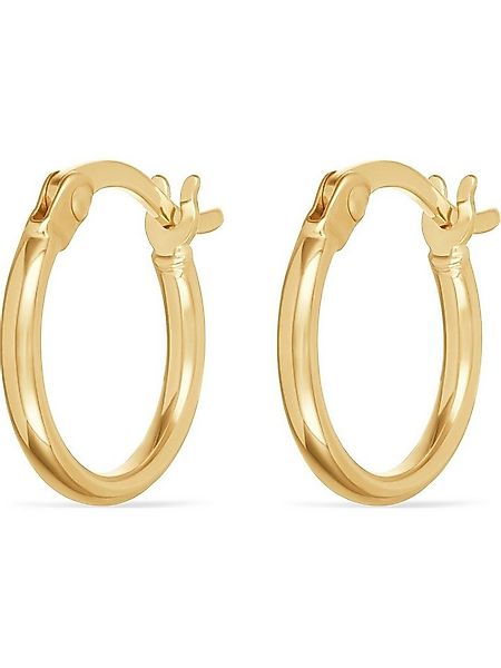 FAVS Paar Creolen FAVS Damen-Creolen 375er Gelbgold (Paar) günstig online kaufen