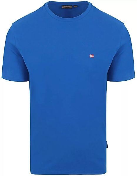 Napapijri Salis T-shirt Kobaltblau - Größe S günstig online kaufen