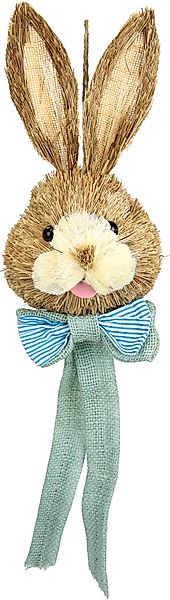 I.GE.A. Dekofigur Tierfigur Bast-Hasenkopf Hase Osterhasen günstig online kaufen