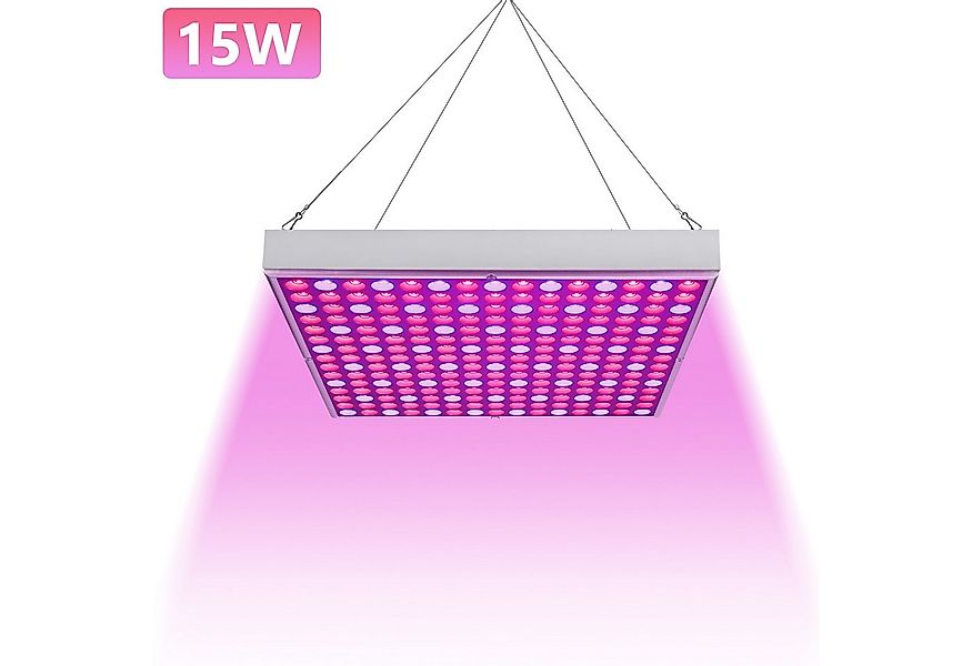Clanmacy Pflanzenlampe LED 15W Wachstumslicht für Zimmerpflanzen Vollspektr günstig online kaufen