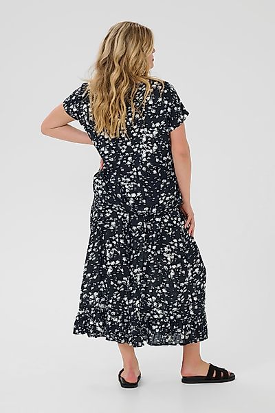 KAFFE Curve Kurzarmbluse Kurzarm-Bluse KCbella Große günstig online kaufen