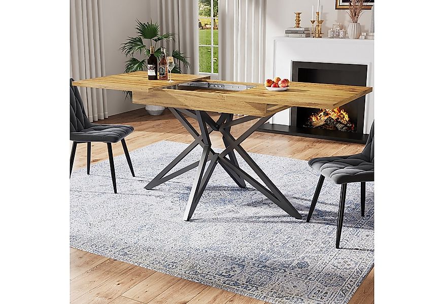 i@home Esstisch ausziehbarer Küchentisch, 120 (160) x 80 cm (1 Esstich), sc günstig online kaufen