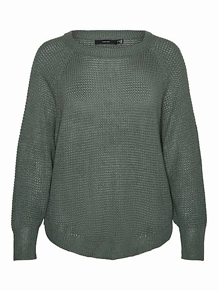 VERO MODA U-boot-ausschnitt Bluse Damen Grün günstig online kaufen