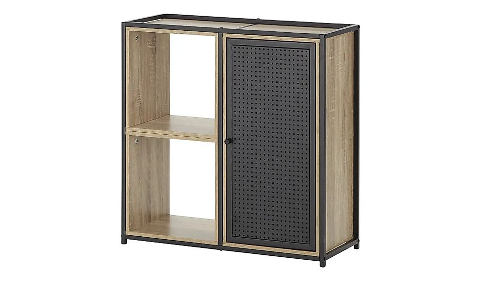 Regal  Nave ¦ schwarz ¦ Maße (cm): B: 74,8 H: 73,2 T: 30.0 Regale > Standre günstig online kaufen