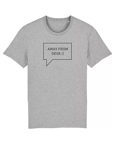 Herren T-shirt Aus Bio-baumwolle "Away From Desk" günstig online kaufen
