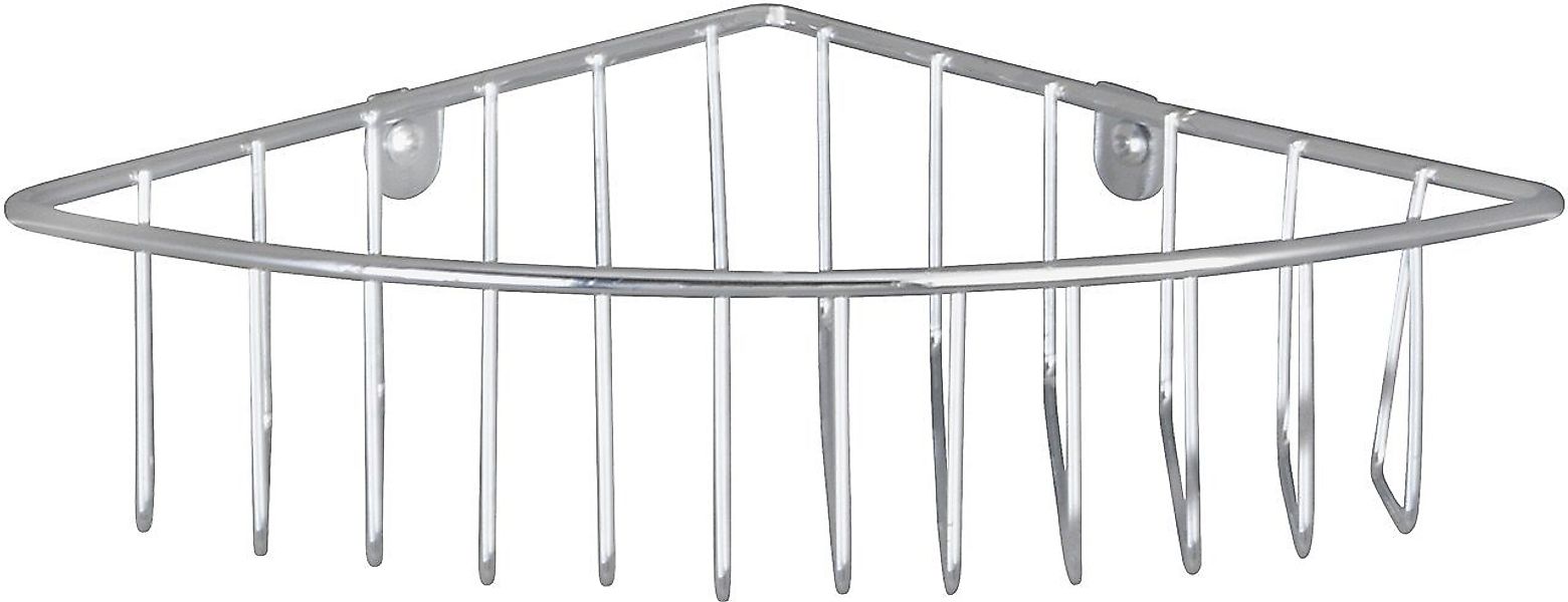 WENKO Duschkorb Wenko Eckduschkorb Genola Stahl, chrom günstig online kaufen