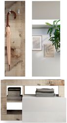 INOSIGN Garderoben-Set "Hamburg" bestehend aus Garderobenbank, Garderobenpa günstig online kaufen