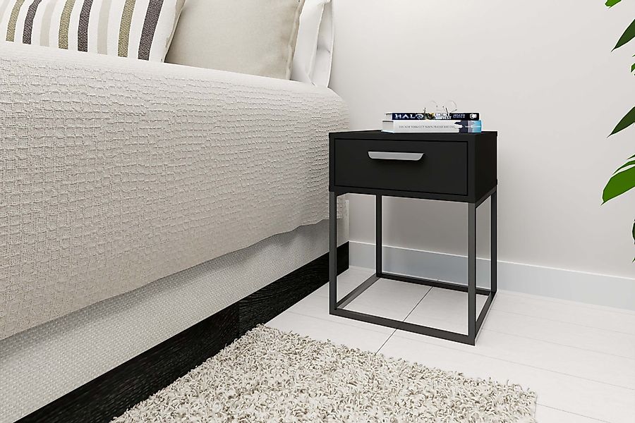 KONSIMO® Nachttisch RECTUS Nachtschrank, Modern, Beistelltisch, günstig online kaufen