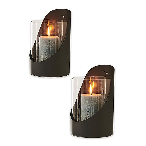 Mirabeau Windlicht Windlicht 2er Set Paillon günstig online kaufen