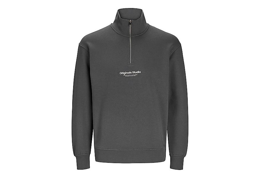 Jack & Jones Sweater Sweat Quarter Zip mit halbem Reißverschluss günstig online kaufen