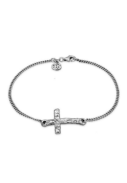HAZE & GLORY Silberarmband Kreuz Armband, Kreuz günstig online kaufen