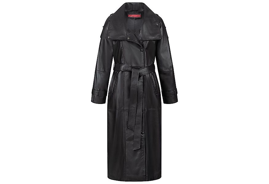 S&A Ledermoden Lederjacke Angel modische Designerkragen günstig online kaufen