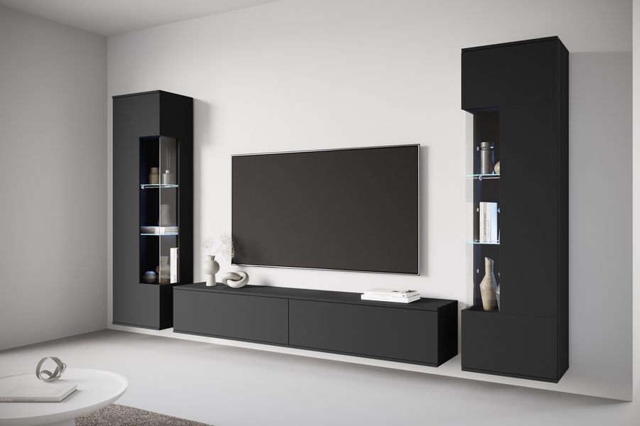 INOSIGN Wohnwand Kenia, Vitrine Türanschlag links/rechts günstig online kaufen