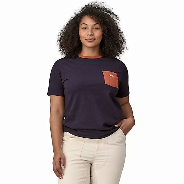 Patagonia T-Shirt Patagonia Unisex T-Shirt Shop Sticker Pocket Responsibili günstig online kaufen