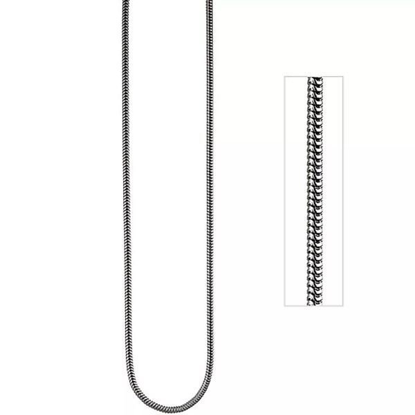 SIGO Schlangenkette 925 Silber 3,1 mm 45 cm Halskette Kette Silberkette Kar günstig online kaufen
