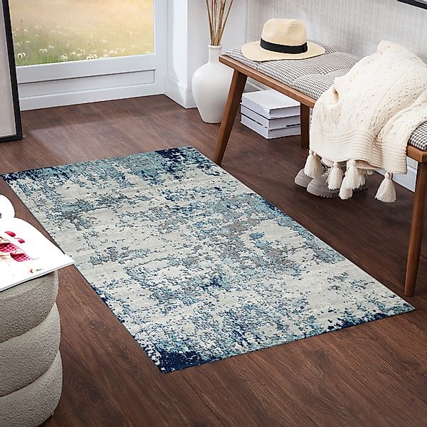 Livabliss Teppich »DUNKIRK«, rechteckig, 11 mm Höhe, Moderner Designerteppi günstig online kaufen