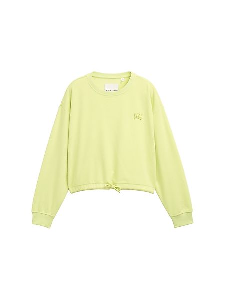 TOM TAILOR Sweatshirt Cropped Sweatshirt mit günstig online kaufen