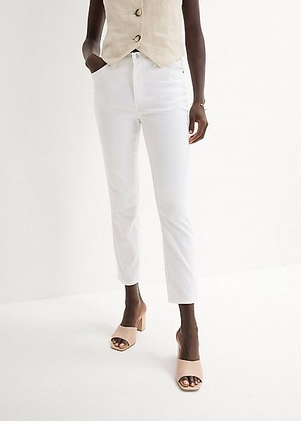 bonprix Stretch-Hose aus Baumwolle, Polyester und Elasthan, Slim Fit Passfo günstig online kaufen