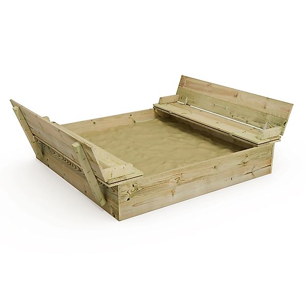 Wickey Sandkasten Flippey - Holzsandkasten mit günstig online kaufen