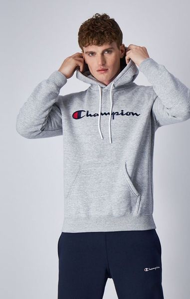 Champion Kapuzenpullover (Fleece-Hoodie) Big Logo Print günstig online kaufen