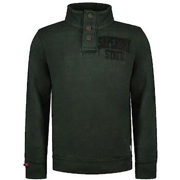 Superdry  Pullover Pull  Vintage Athletic Henley gris günstig online kaufen
