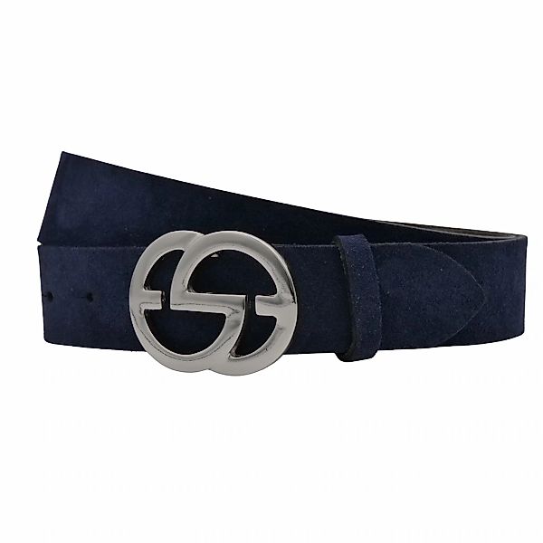 AnnaMatoni Ledergürtel "AnnaMatoni Damen Ledergürtel in hochwertigem Velour günstig online kaufen