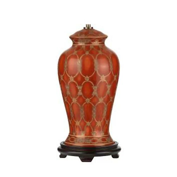 Gestell für Tischleuchte Keramik in Terracotta 40cm E27 günstig online kaufen