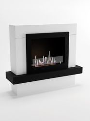 GLOW FIRE Echtfeuer-Dekokamin Larvik Ethanol Kamin, günstig online kaufen