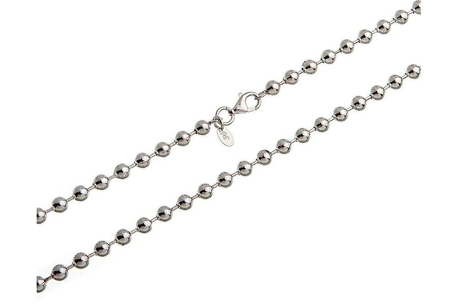 Silberkettenstore Silberkette Kugelkette 5mm - echt 925 Silber, Länge wählb günstig online kaufen
