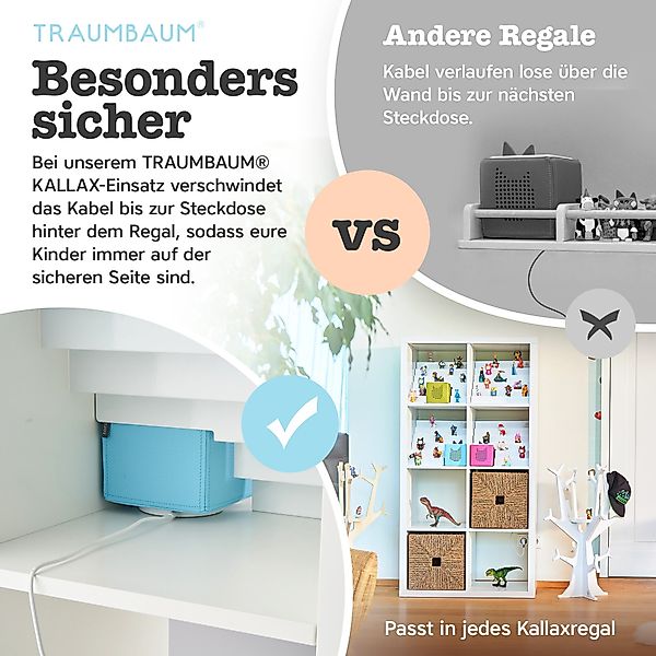 TRAUMBAUM® Kinderregal Tonie Regal als Einsatz günstig online kaufen