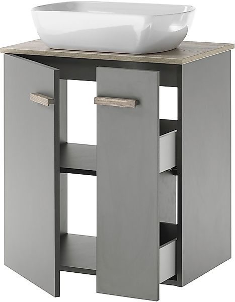 Places of Style Badmöbel-Set »SOLiD, Badmöbel-Set, Bad im modernen Design, günstig online kaufen