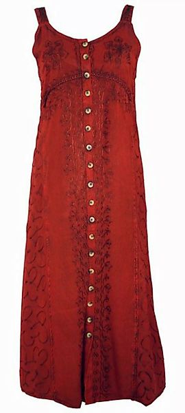 Guru-Shop Midikleid Besticktes Boho Sommerkleid, indisches Hippie.. alterna günstig online kaufen