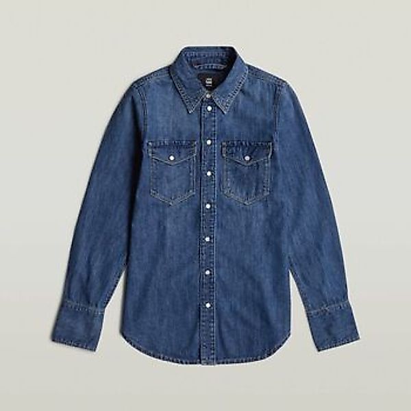 G-Star Raw  Blusen D24343-D252 SLIM WESTERN SHIRT-G310 FADED NOOSA BLUE günstig online kaufen