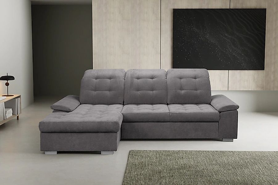 WERK2 Ecksofa »Carmen, mit Bettfunktion & Bettkasten, optional Sitztiefenve günstig online kaufen