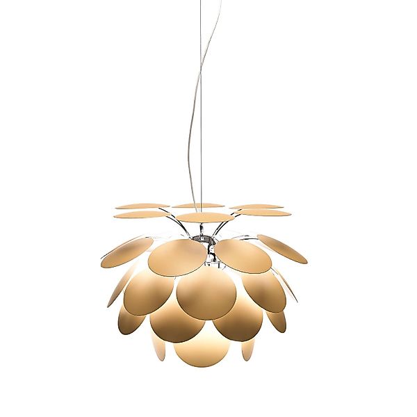 MARSET Discocó Pendellampe Ø 53 cm beige matt günstig online kaufen