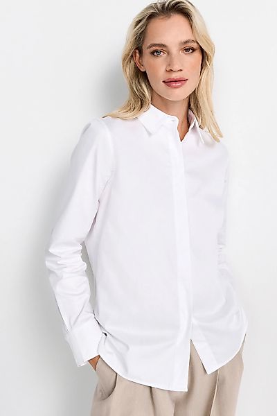 RICHROYAL Klassische Bluse Mit Markenlabel am günstig online kaufen