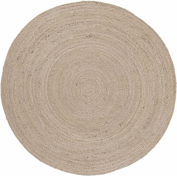 carpetfine Teppich »Nele Juteteppich Naturfaser«, rund, 6 mm Höhe, geflocht günstig online kaufen