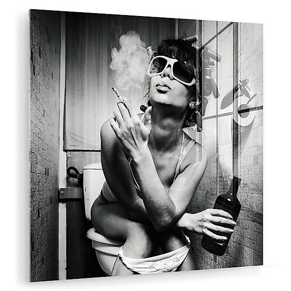 MuchoWow Acrylglasbild Frau - Vintage - günstig online kaufen
