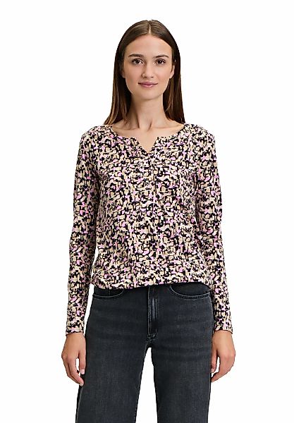 Betty&Co Kurzarmshirt "Betty & Co Damen Casual-Shirt mit Gummizug", (1 tlg. günstig online kaufen