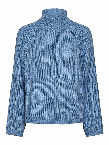 pieces Strickpullover PCNELL LS HIGH NECK KNIT NOOS günstig online kaufen