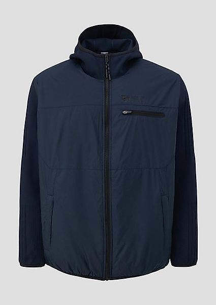 s.Oliver Outdoorjacke Kapuzenjacke im Fabricmix günstig online kaufen