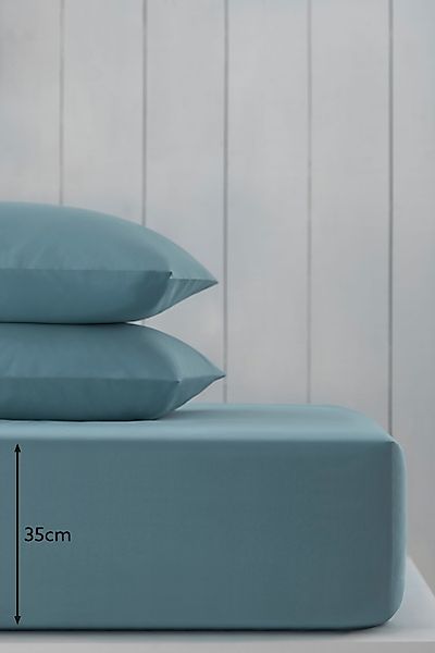 Next Bettlaken Überschlaglaken mit hohem Baumwollanteil, günstig online kaufen