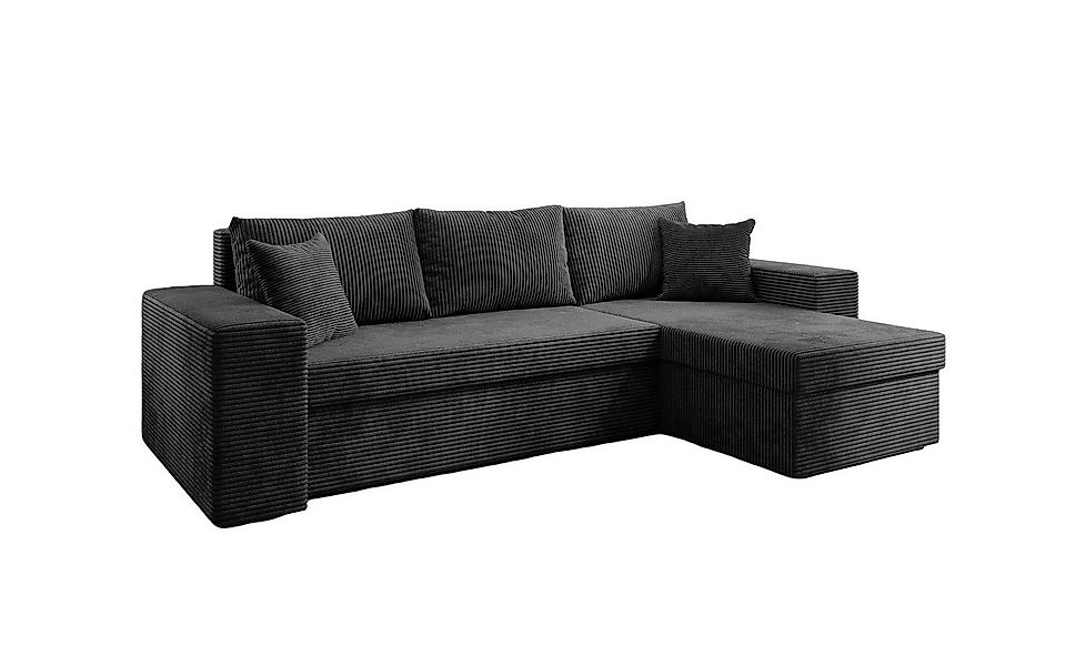 Luxusbetten24 Schlafsofa Designer Sofa Denver, mit Stauraum und Schlaffunkt günstig online kaufen