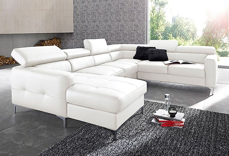 COTTA Polstergarnitur »Sammy U-Form«, (Set, Tiefe der Recamiere 169 cm), Se günstig online kaufen