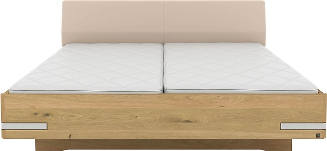 Musterring Holzbett »Savona, Bettgestell, Bettrahmen, teilmassiv Bianco-Eic günstig online kaufen