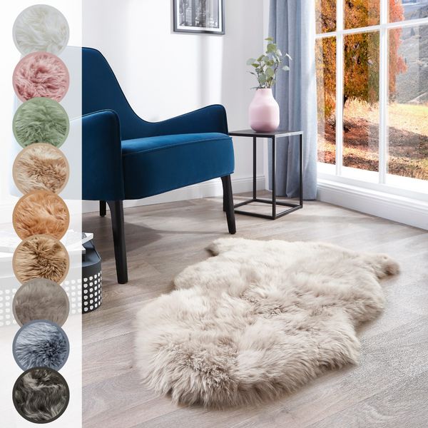 LUXOR living Fellteppich "Schaffell Namika" fellförmig 50 mm Höhe echtes La günstig online kaufen