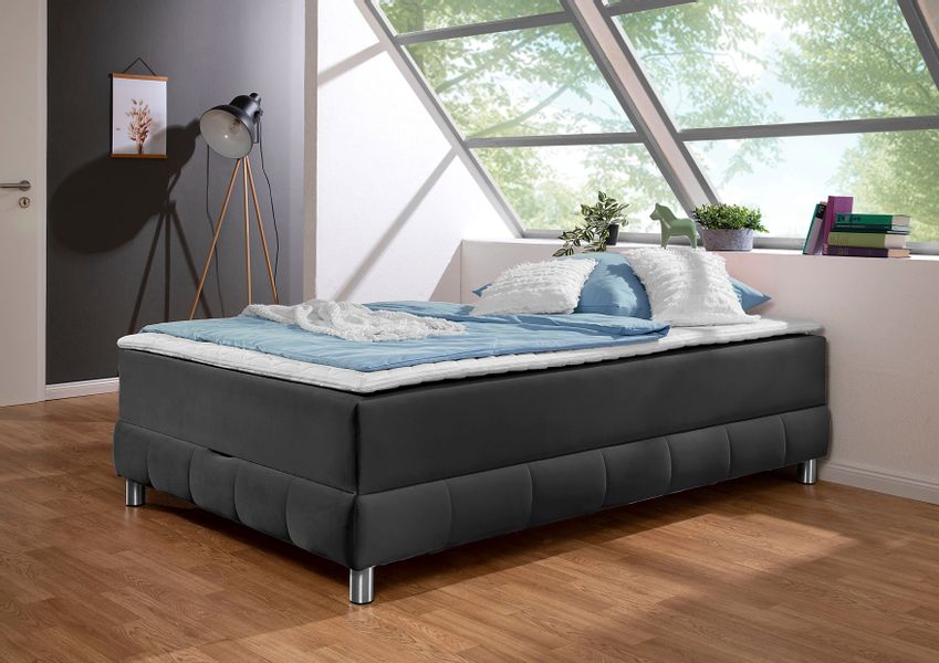 INOSIGN Boxspringbett "Vaasa" für Dachschrägen geeignet, inkl. Bettkasten u günstig online kaufen