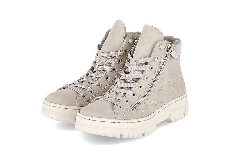 Rieker Rieker Z7410-62 Damen Kunstleder beige Winterstiefel günstig online kaufen