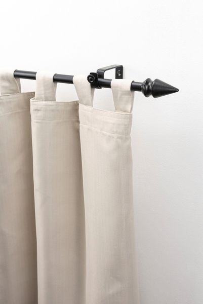 GARESA Gardinenstange "SPYRNA mit offenem Träger" Ø 16 mm 1 läufig-läufig W günstig online kaufen