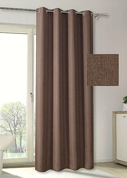 my home Vorhang MAILAND, Ösen (1 günstig online kaufen